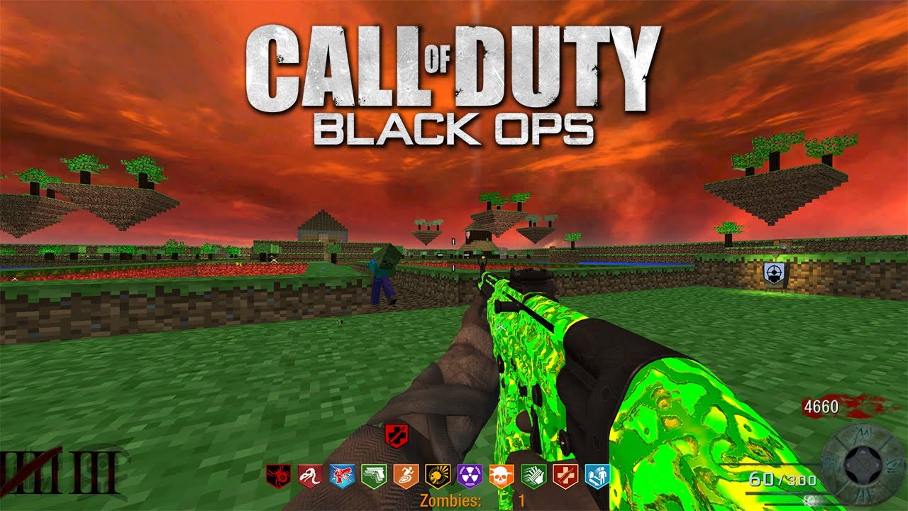 Steve's House Full Easter Egg + Boss (Black Ops 1 Custom Zombies)