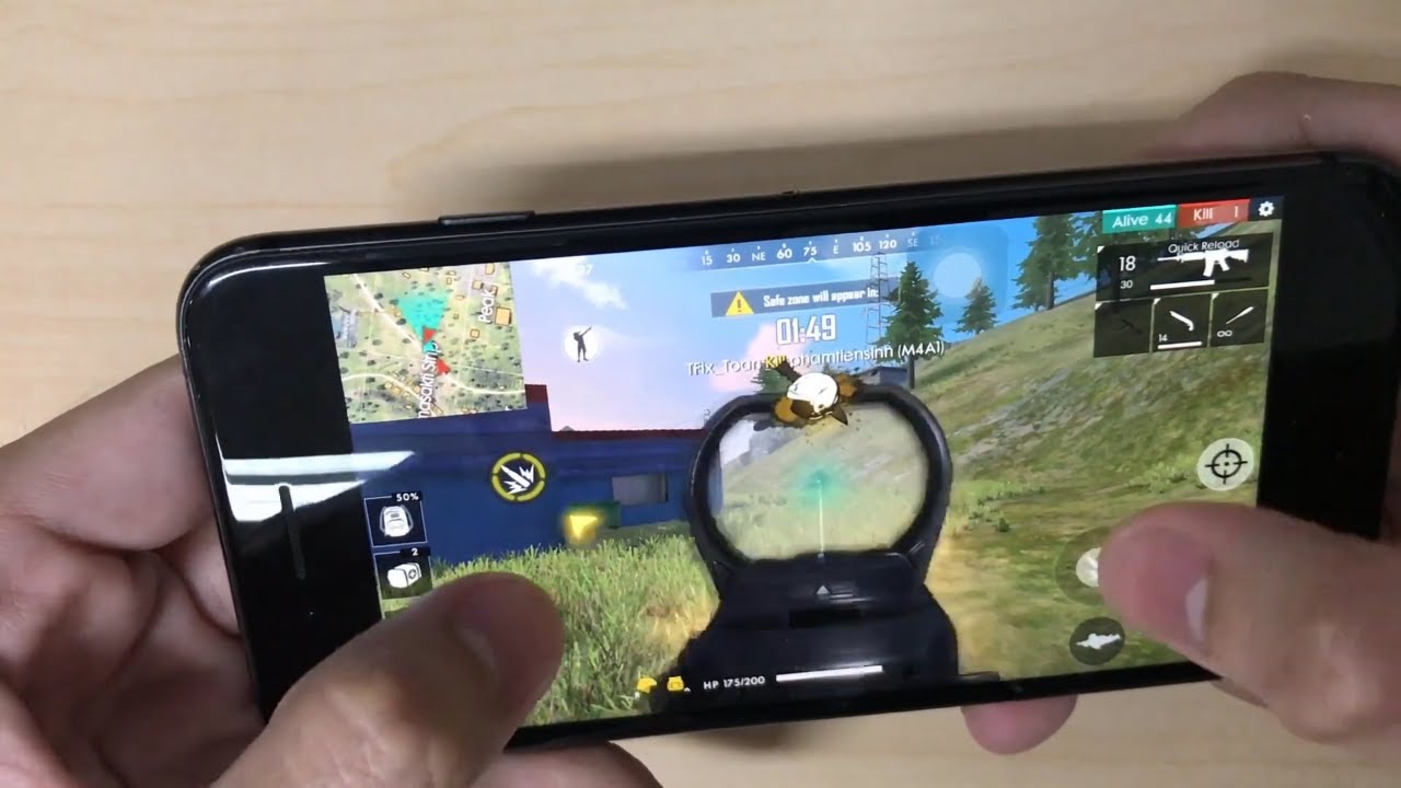 iPhone 8 Test Game Free Fire RAM 2GB | Apple A11