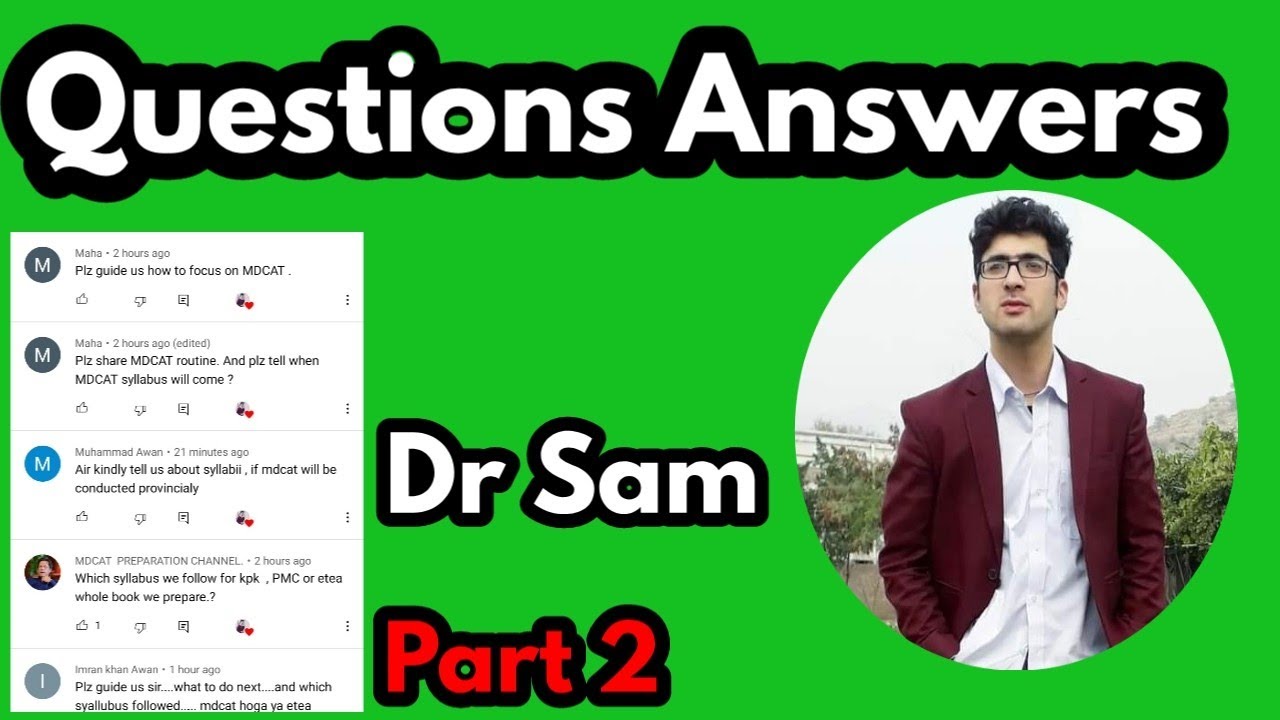 MDCAT Syllabus and Provincial MDCAT||MDCAT 2022 releated Questions and Answers by Dr sam||Mdcat 2022