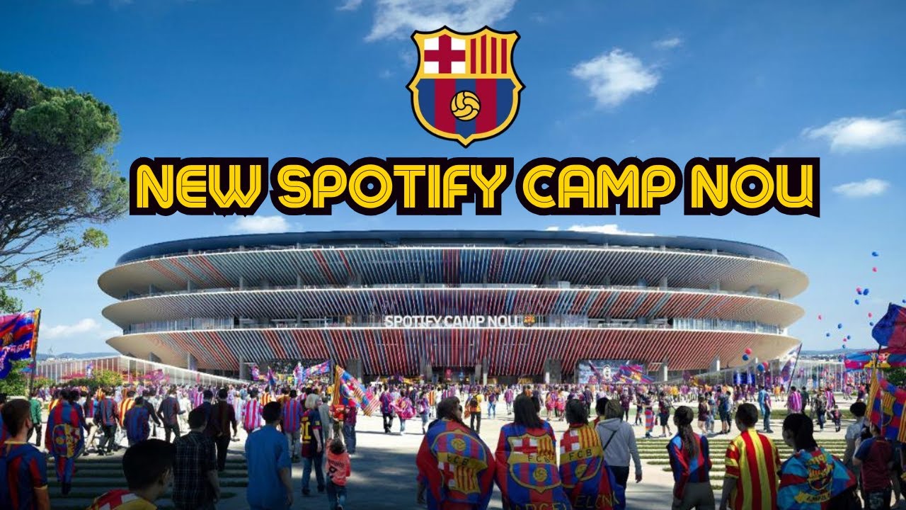 Barça / L ' assemblée Générale se passe bien.  Le Spotify Camp Nou en timelapse
