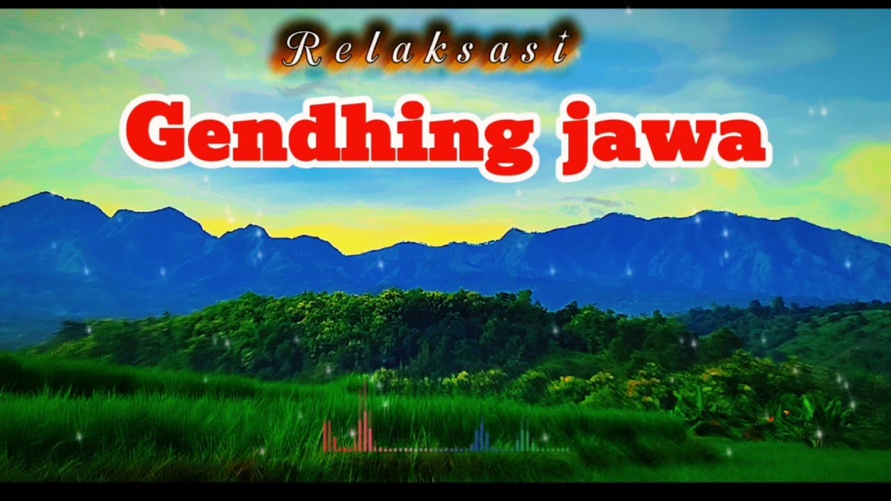 RELAKSASI GENDING JAWA || instrumen gendhing jawa || javanese gamelan music