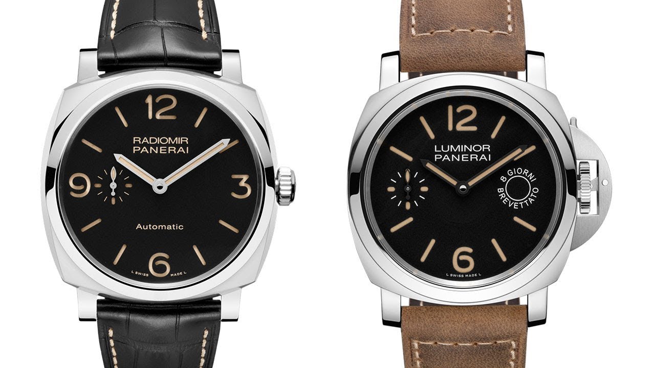 PANERAI – Radiomir or Luminor, which Panerai is right for you?