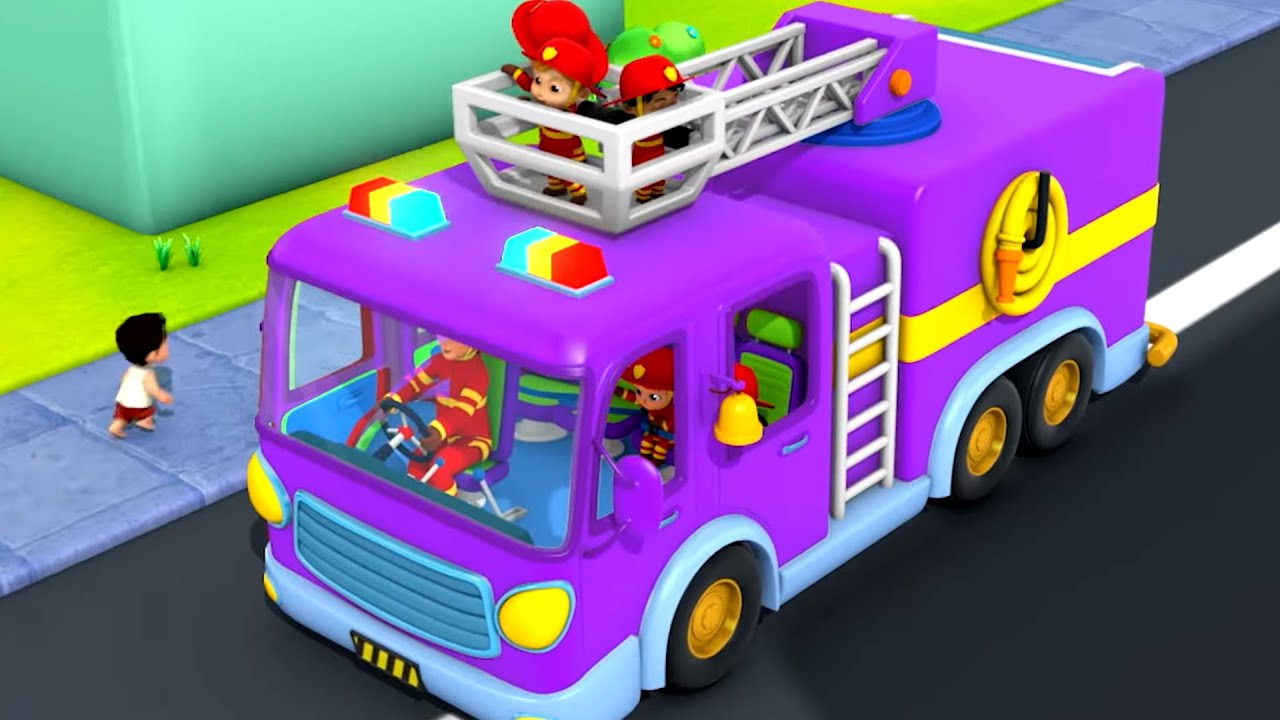 Wheels On The Firetruck + More Nursery Rhymes And Baby Songs by USP Kids
