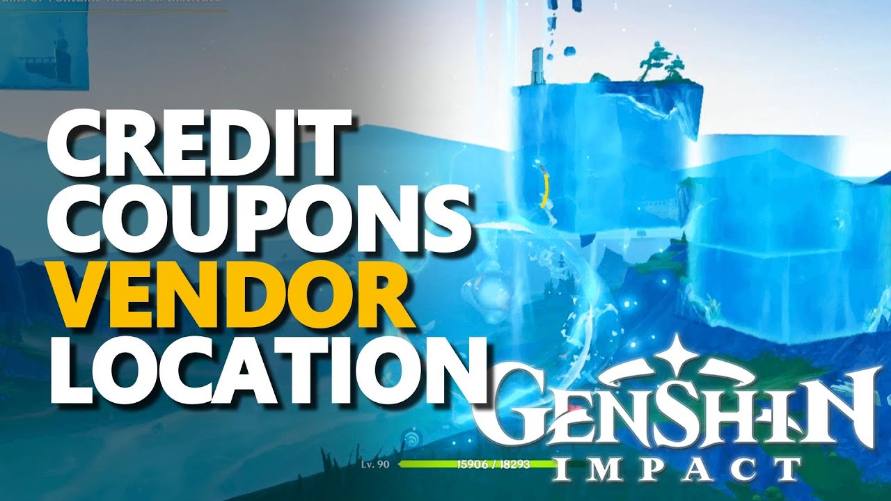 Credit Coupons vendor location Genshin Impact