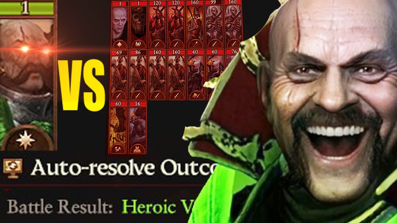 How Volkmar's AutoResolve can Singlehandly Wipe Out a Whole Undead Army