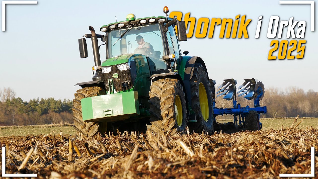 🇵🇱 Obornik i Orka 2025 ☆ Rozpoczęcie Sezonu ☆ John Deere 6175r + Lemken JUWEL 8 ☆ Gr. Stuglik