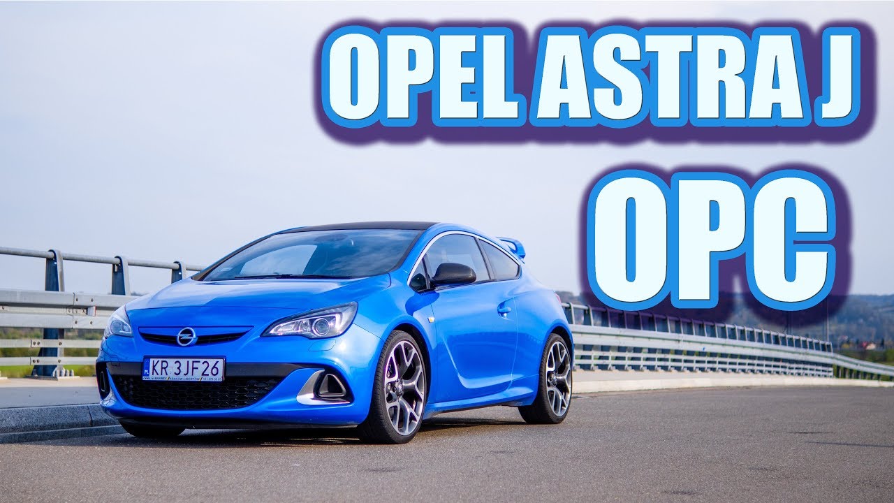 Opel Astra J OPC - night ride