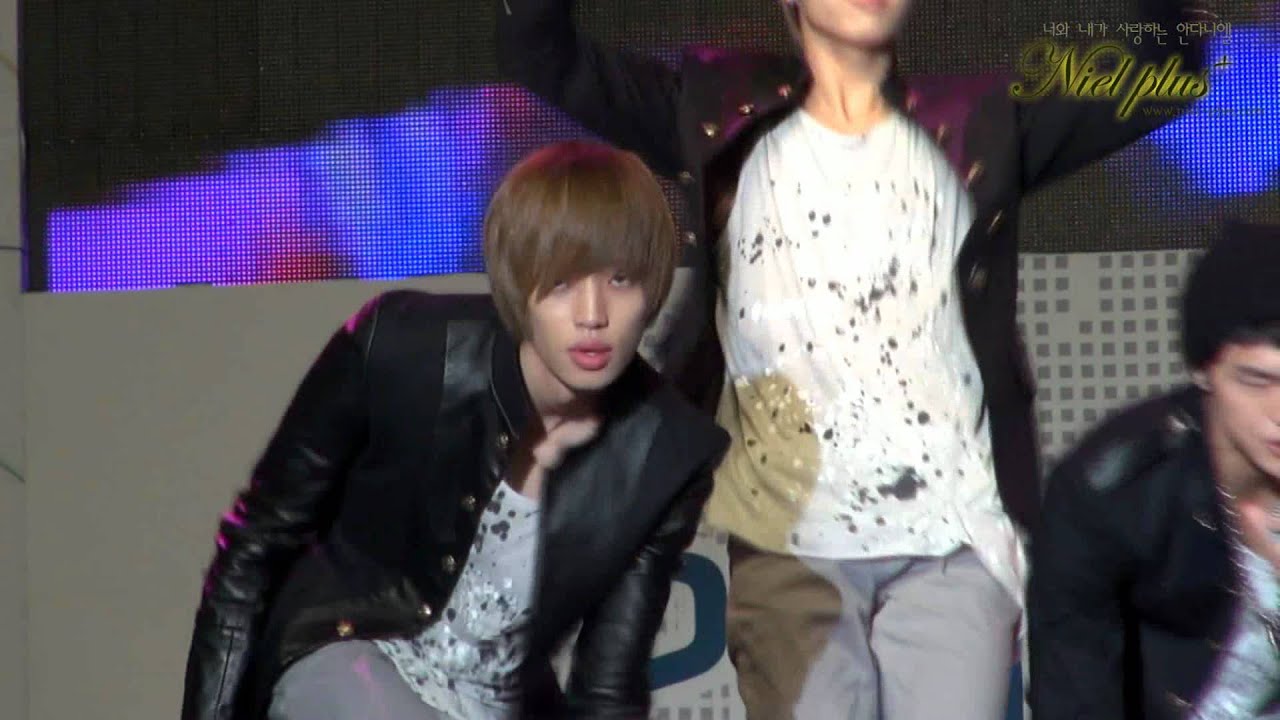 틴탑..니엘..20120907 충주 세계 무술대회..나랑사귈래