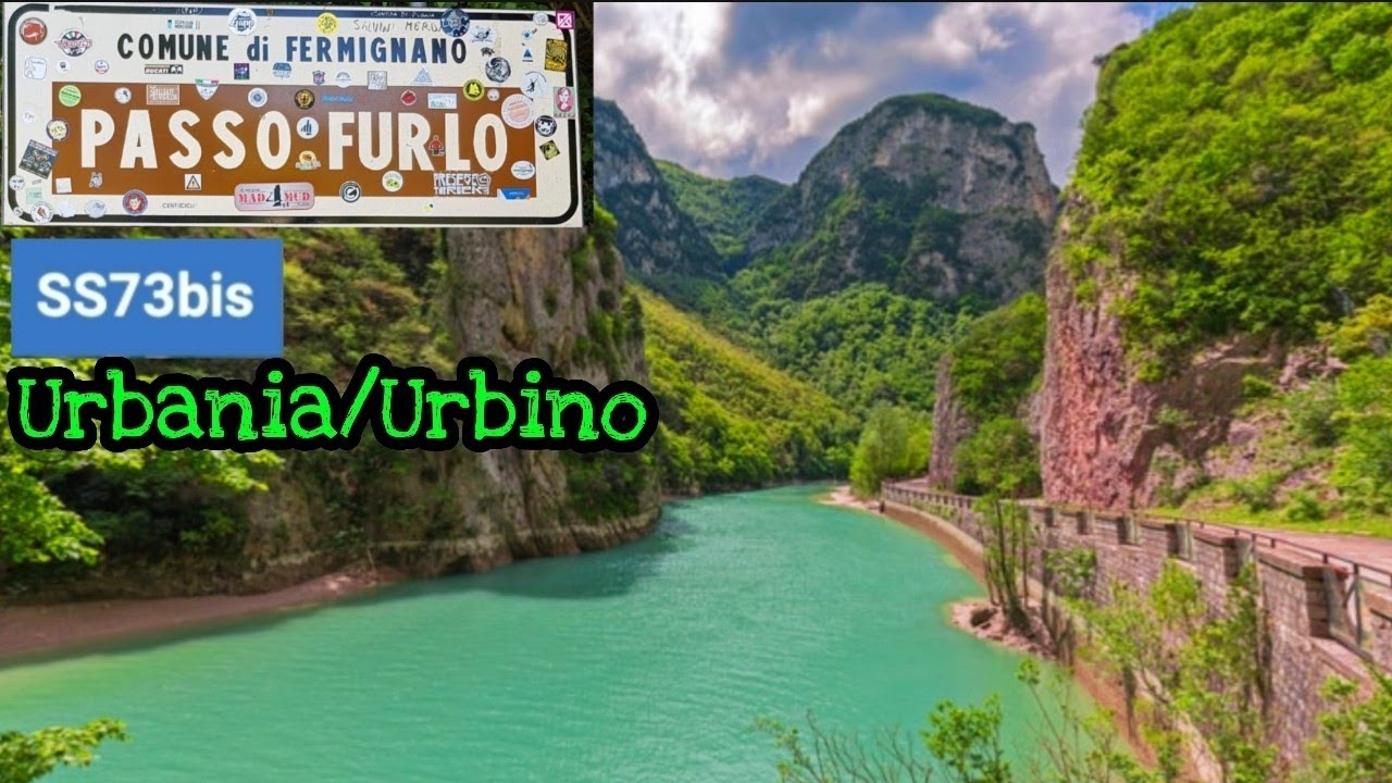 Gola del FURLO - ss73bis URBANIA URBINO - Passo del FURLO - Multistrada1200 - Multistrada Enduro
