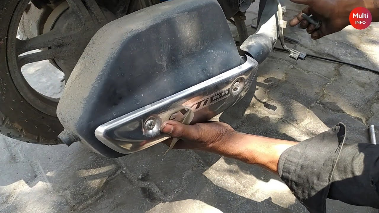 TVS Jupiter ZX Silencer Sound Problem