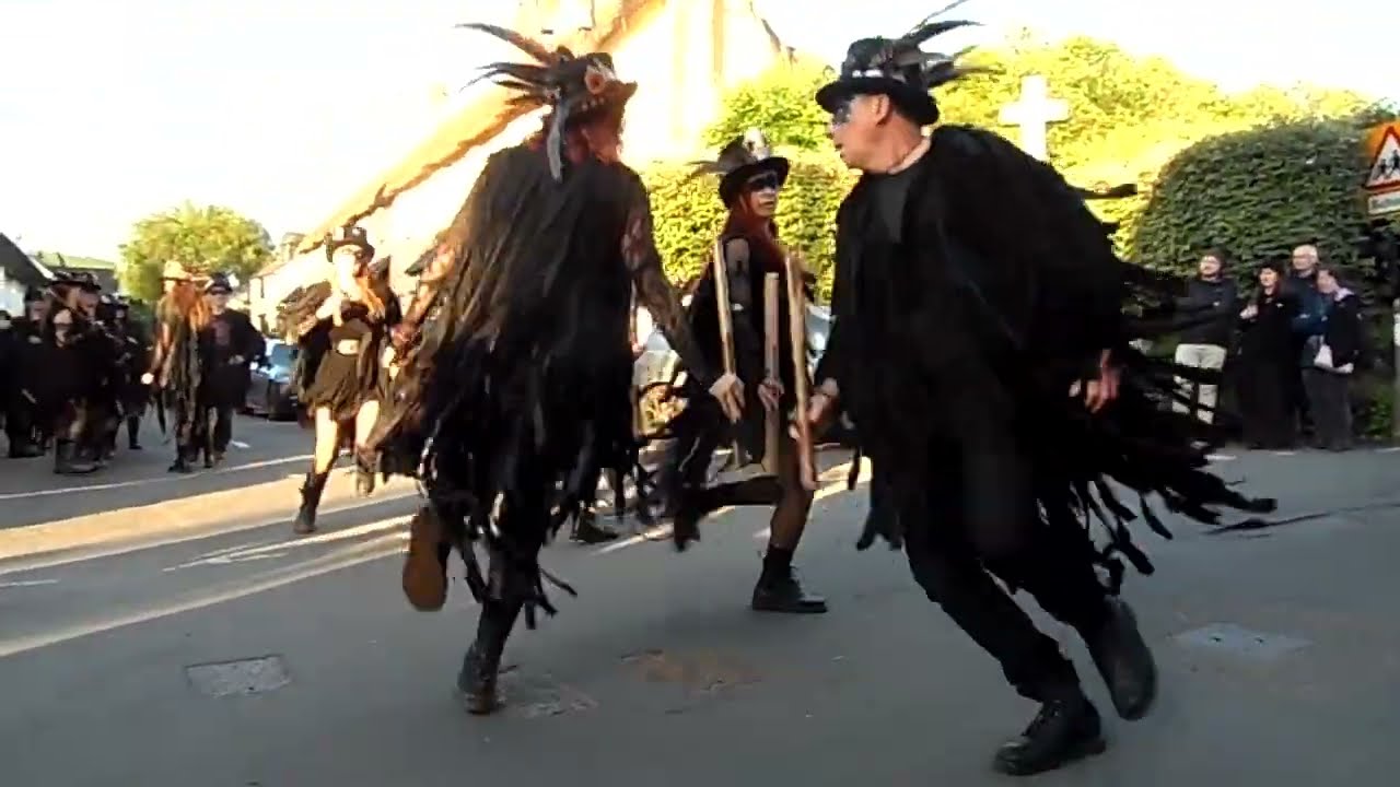 Beltane Border Morris - Three Ravens - Church House Inn 30 May 24