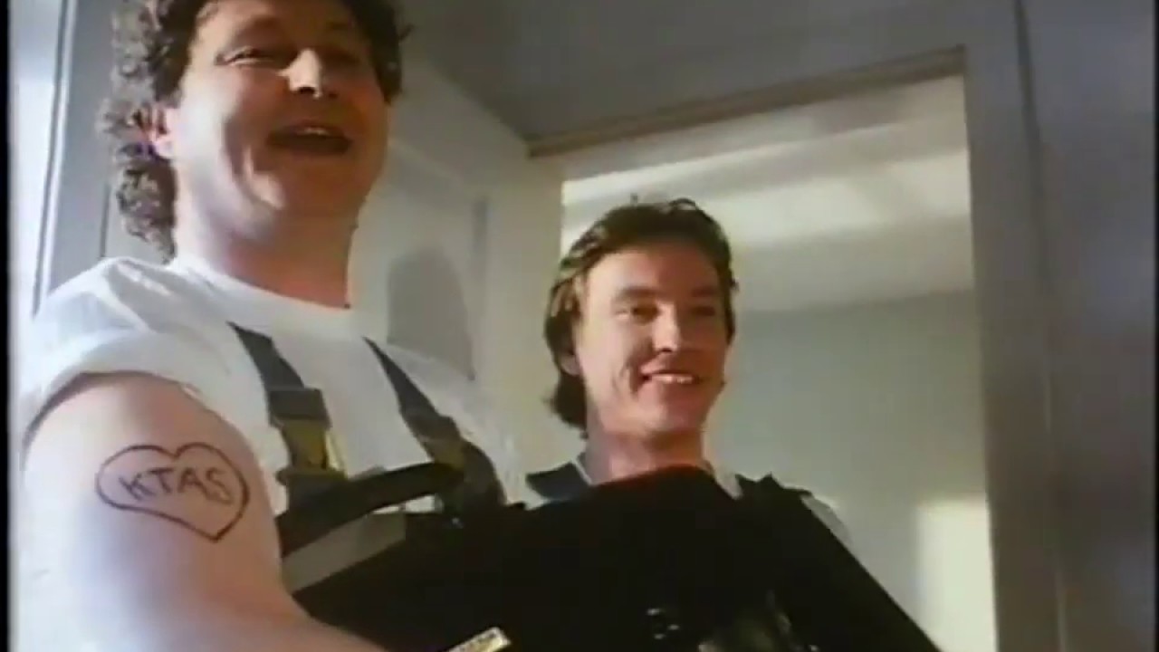 Wikke og Rasmussen som Telefoninspekt&oslash;rer hos KTAS. 1987