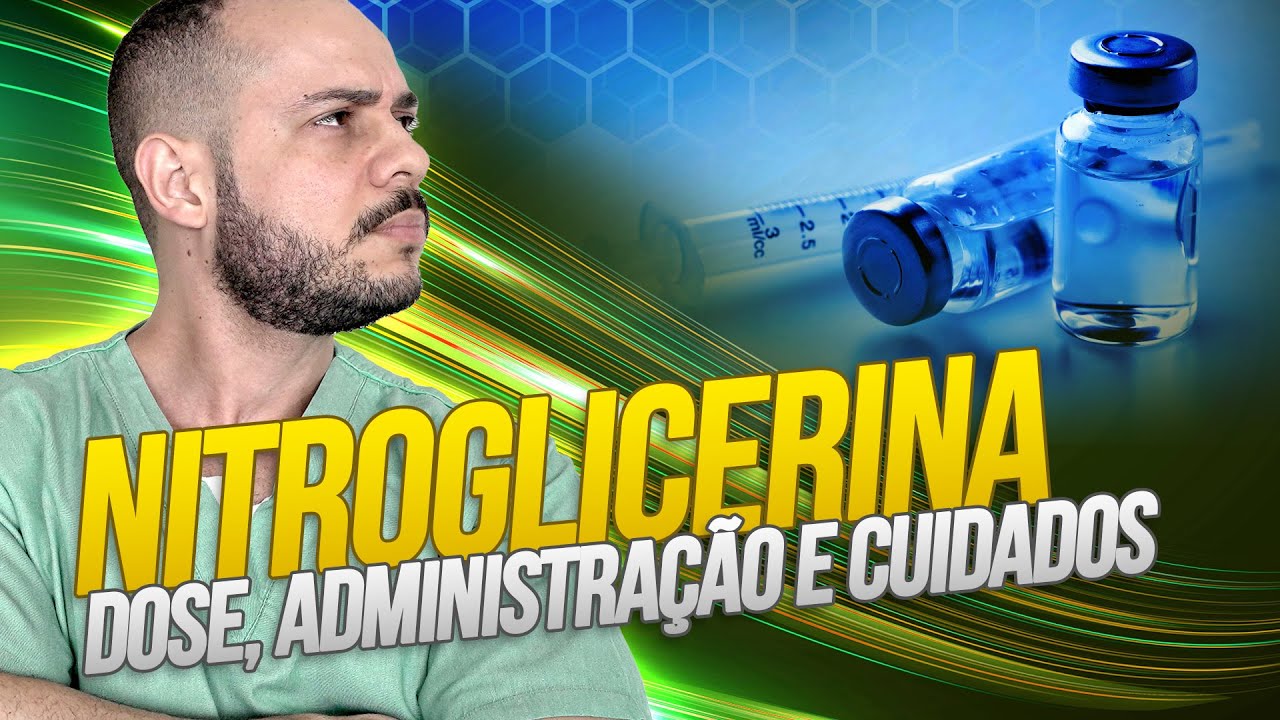 Nitroglicerina: a MELHOR forma de usar no infarto agudo do miocárdio