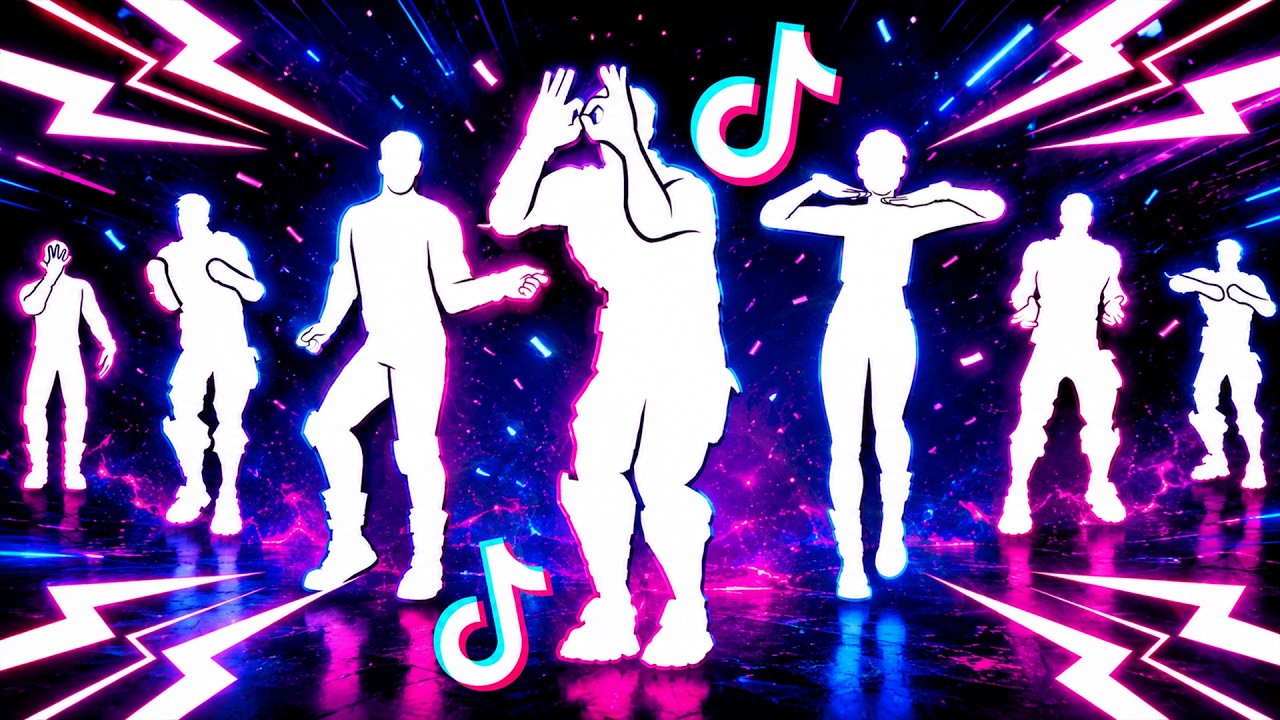 🤩 These Legendary TikTok Dances Have The Best Music in Fortnite! (Get Griddy, Out West, Mask Off)