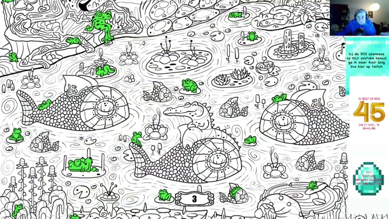 we gaan find 100 frogs spelen