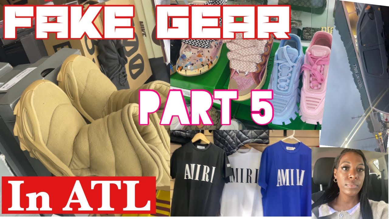 Fake gear in Atlanta part 5 40$ designer dupes