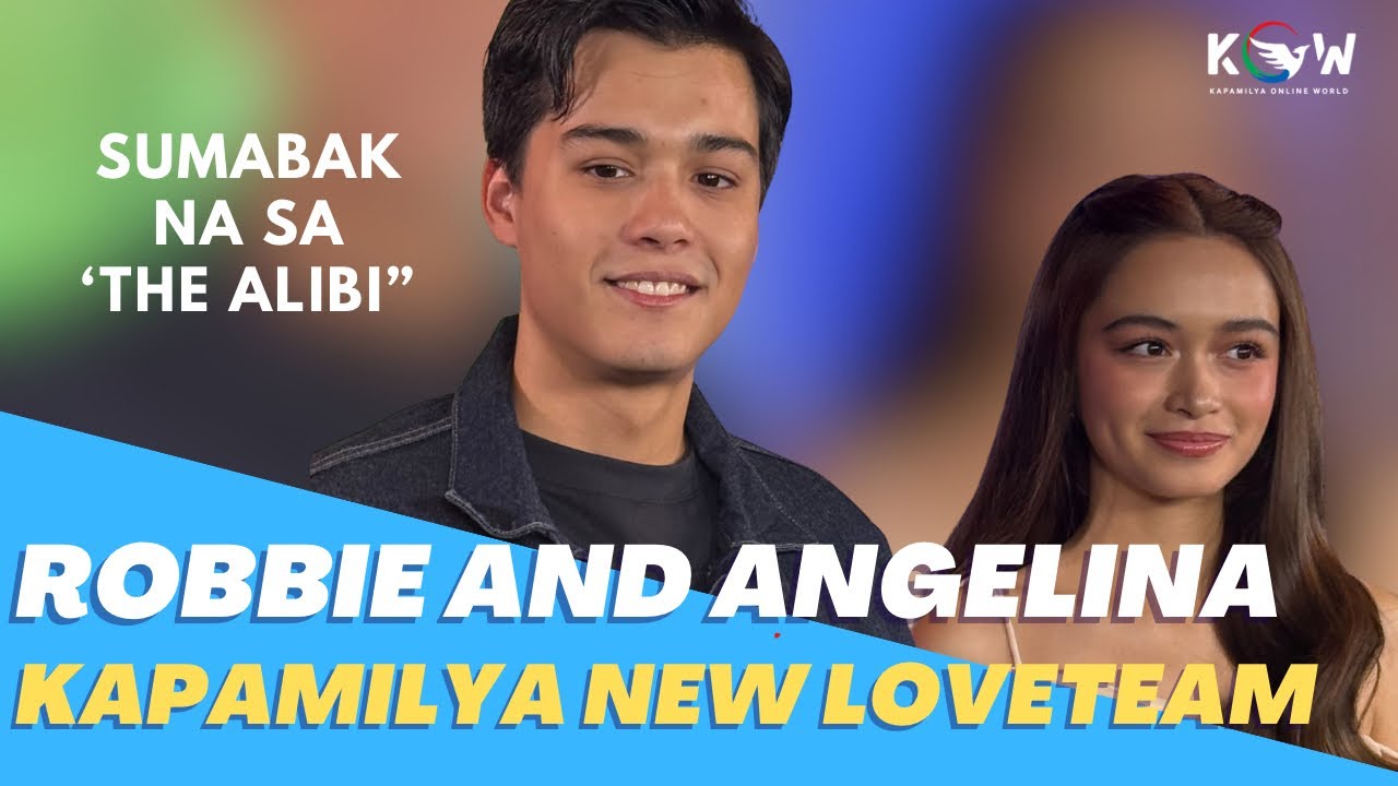 Kilalanin ang newest Kapamilya Loveteam na sina Robbie and Angelina na napapanood sa The Alibi