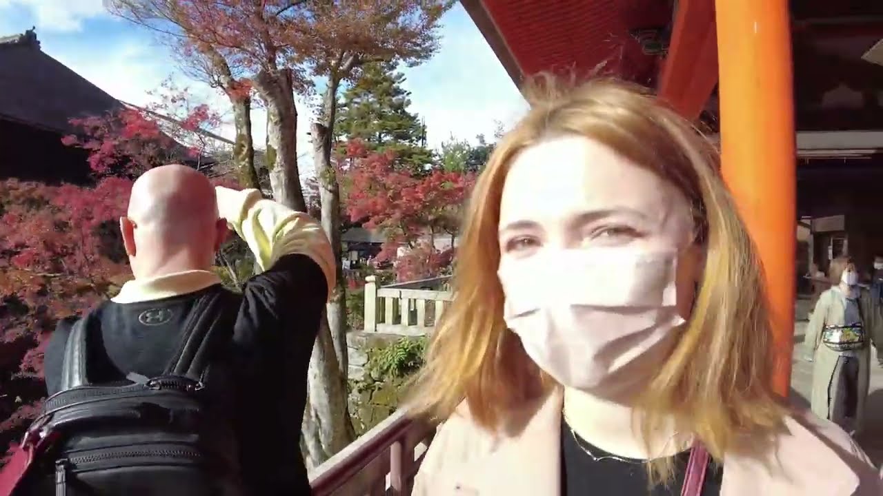 紅葉シーズンの京都に妻と旅行に行きましたよ
