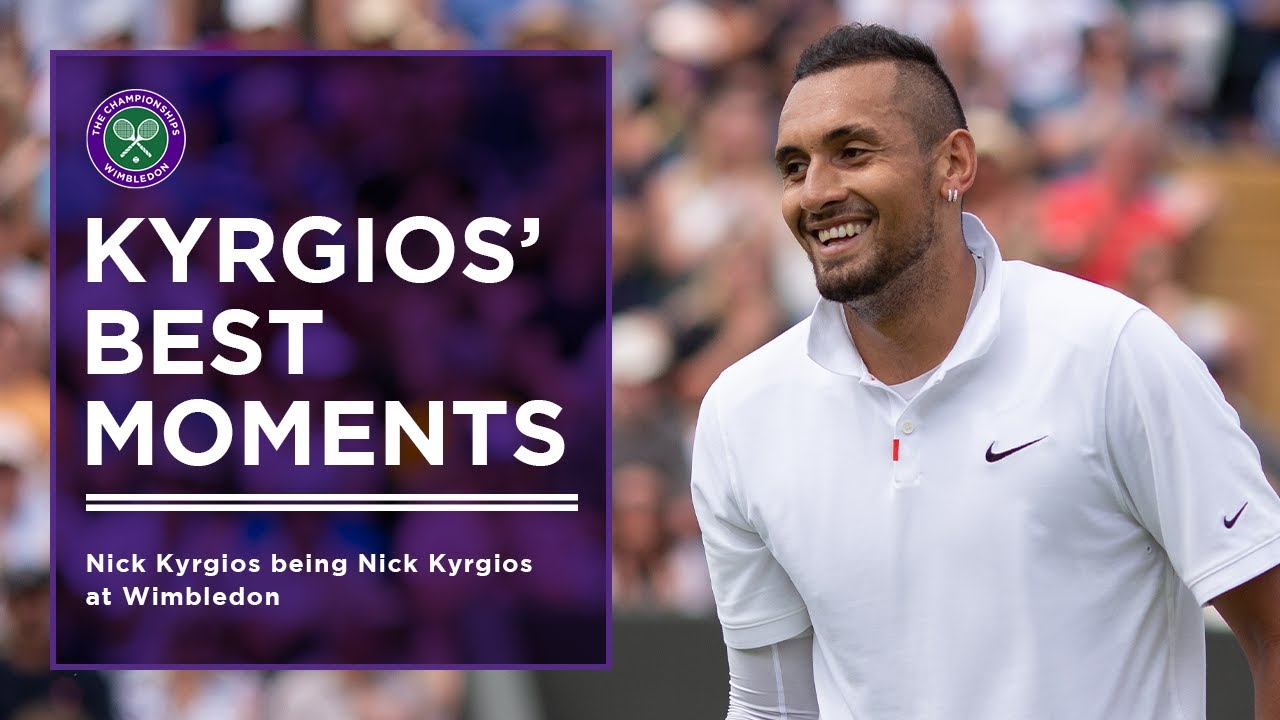 Nick Kyrgios is a born entertainer 😂  | His funniest moments and greatest shots at Wimbledon