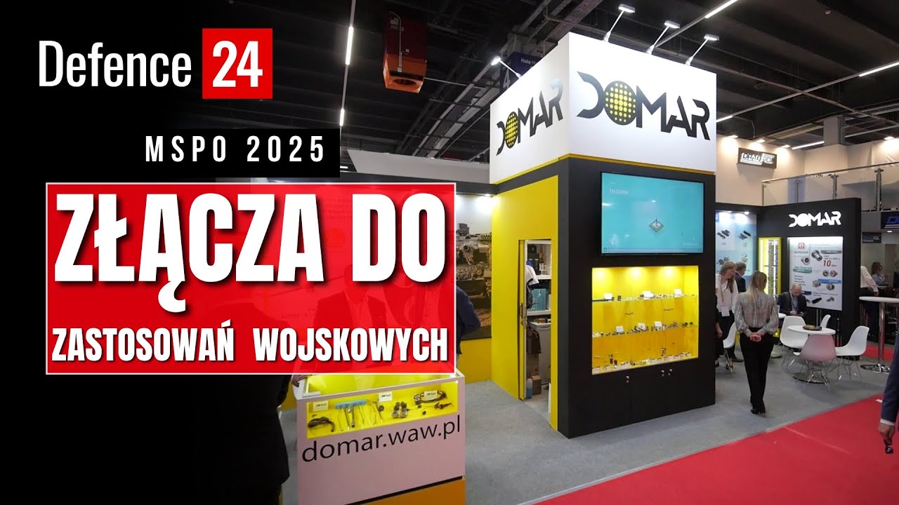 DOMAR: Złącza do zastosowań wojskowych