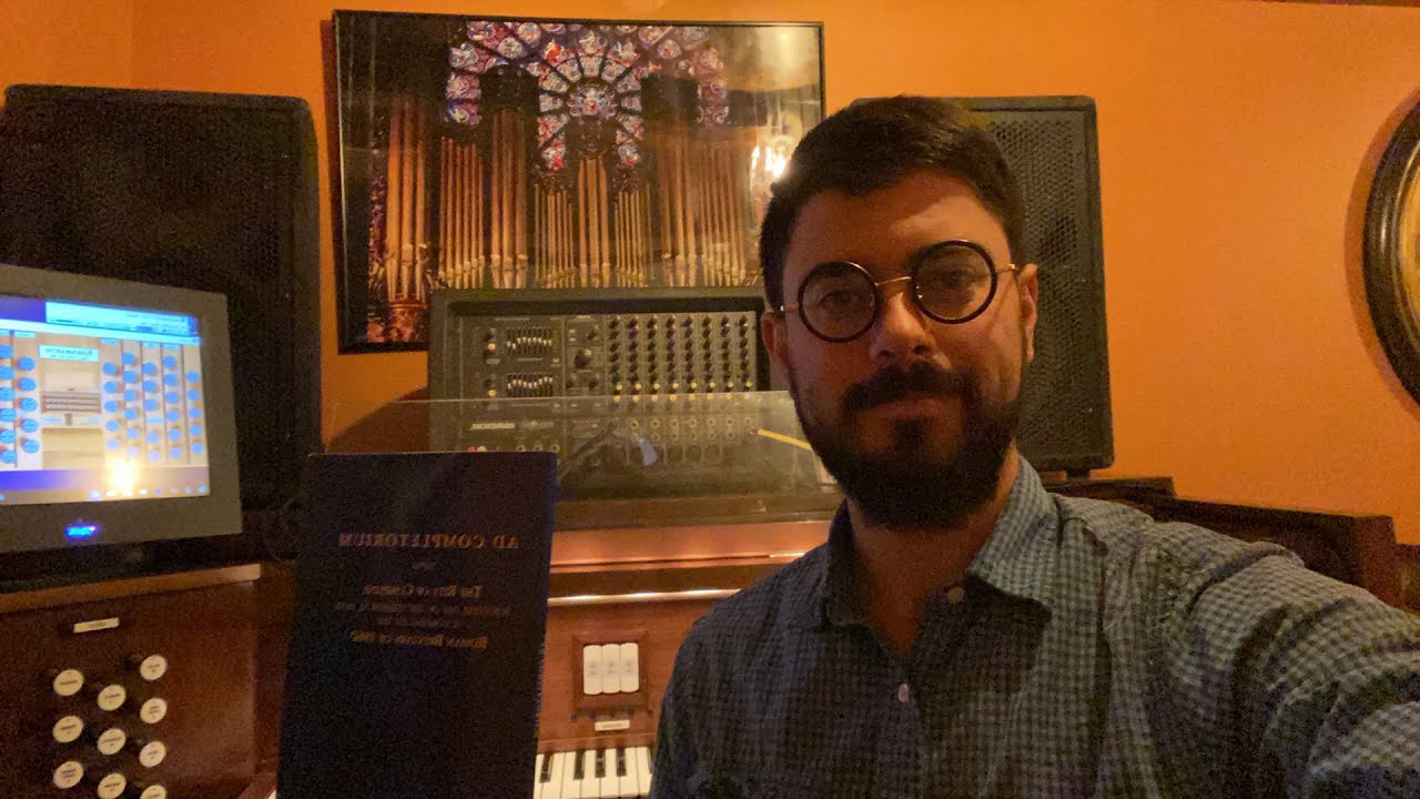 LIVE! Sunday Compline with organ in the traditional Latin form (1962)
