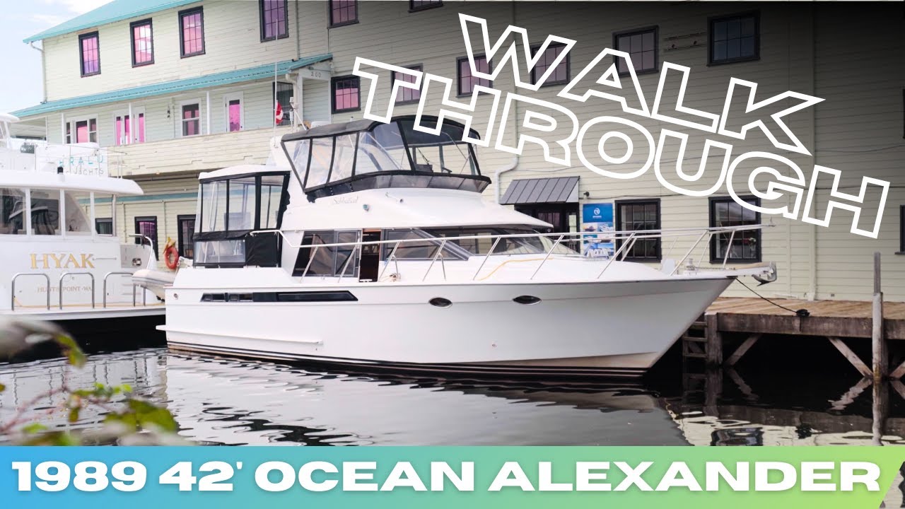 1989 Ocean Alexander 42 &ndash; Classic Yacht Built to Cruise