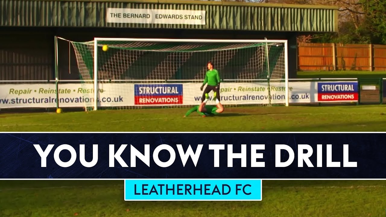 TOP BINS Diving Header! | Leatherhead FC | You Know The Drill