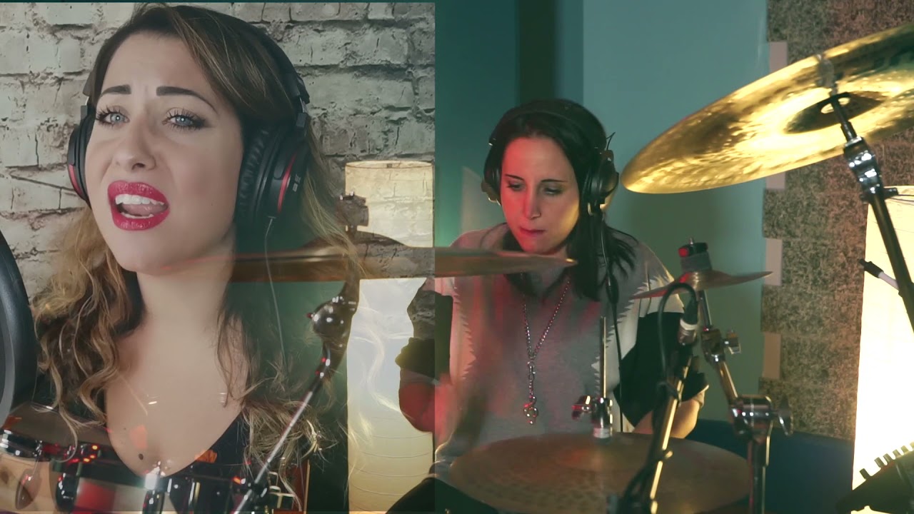 Oggi sono io - Mina drum  & Voice cover