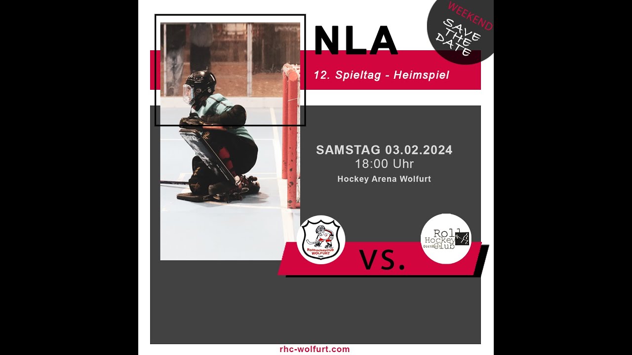 NLA 12. Spieltag: RHC Wolfurt vs. RHC Dornbirn