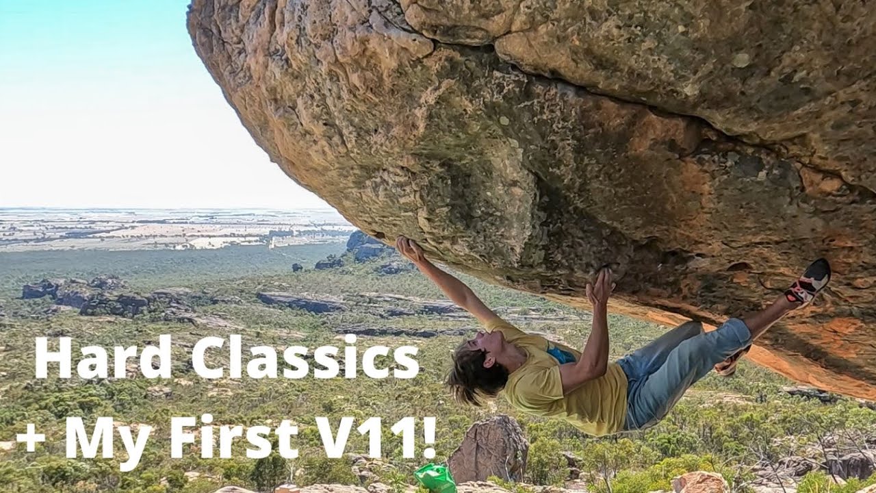 My First V11 - Grampians Bouldering