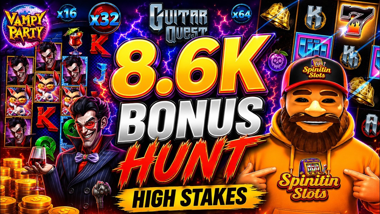 8.6K Road To HIGH STAKES BONUS HUNT I &euro;5 Stakes