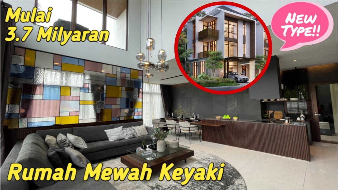 Rumah Mewah Modern Morizen Summarecon Bekasi Tipe Terbaru: Keyaki dan Yanagi
