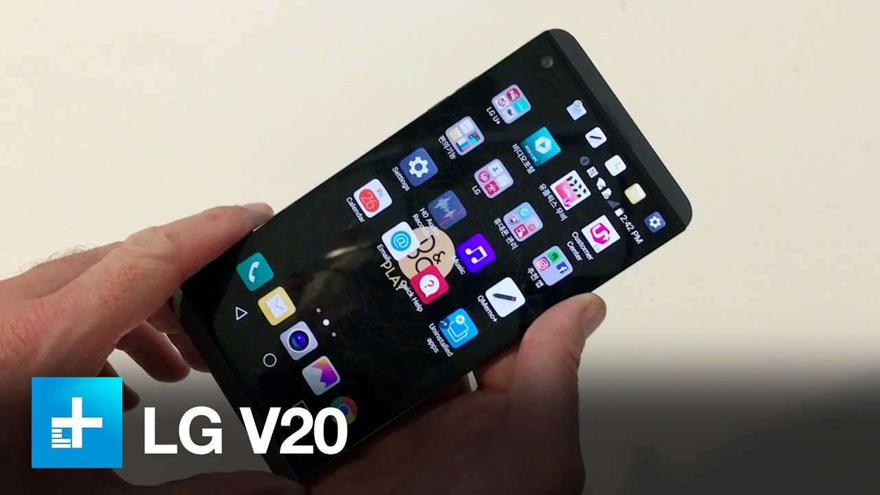 LG V20 - Hands On - IFA 2016