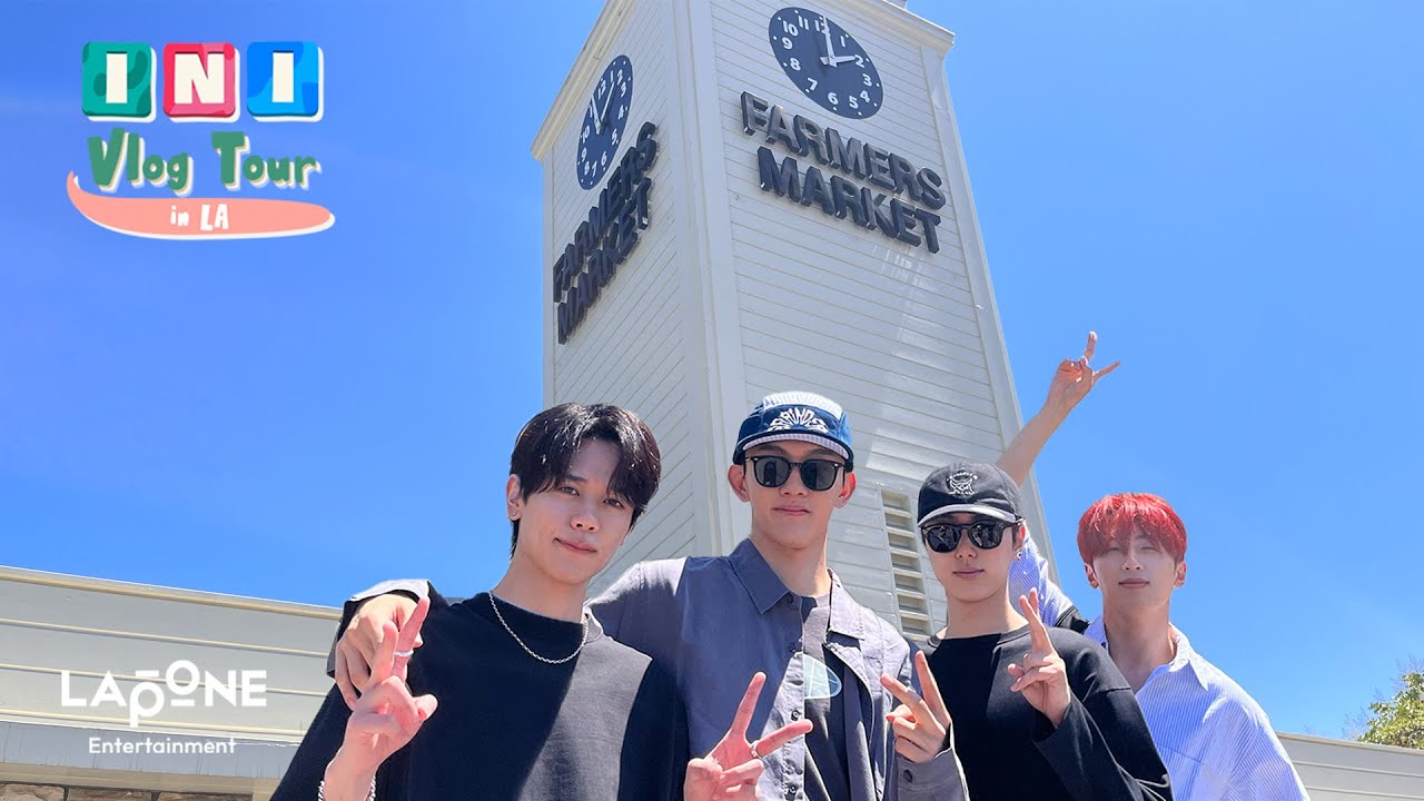 [INI LA Vlog Tour] 〜ROW DTLA & FARMERS MARKET〜