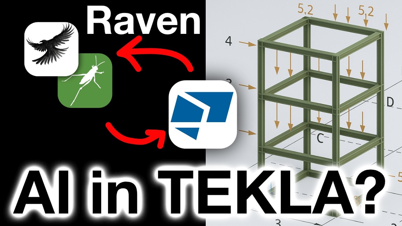 AI in Tekla? Seamless Grasshopper-to-Tekla Workflow with Raven