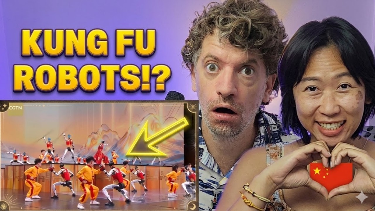 REACTION: Martial arts robots dazzle at 2026 Spring Festival Gala | Max & Sujy React