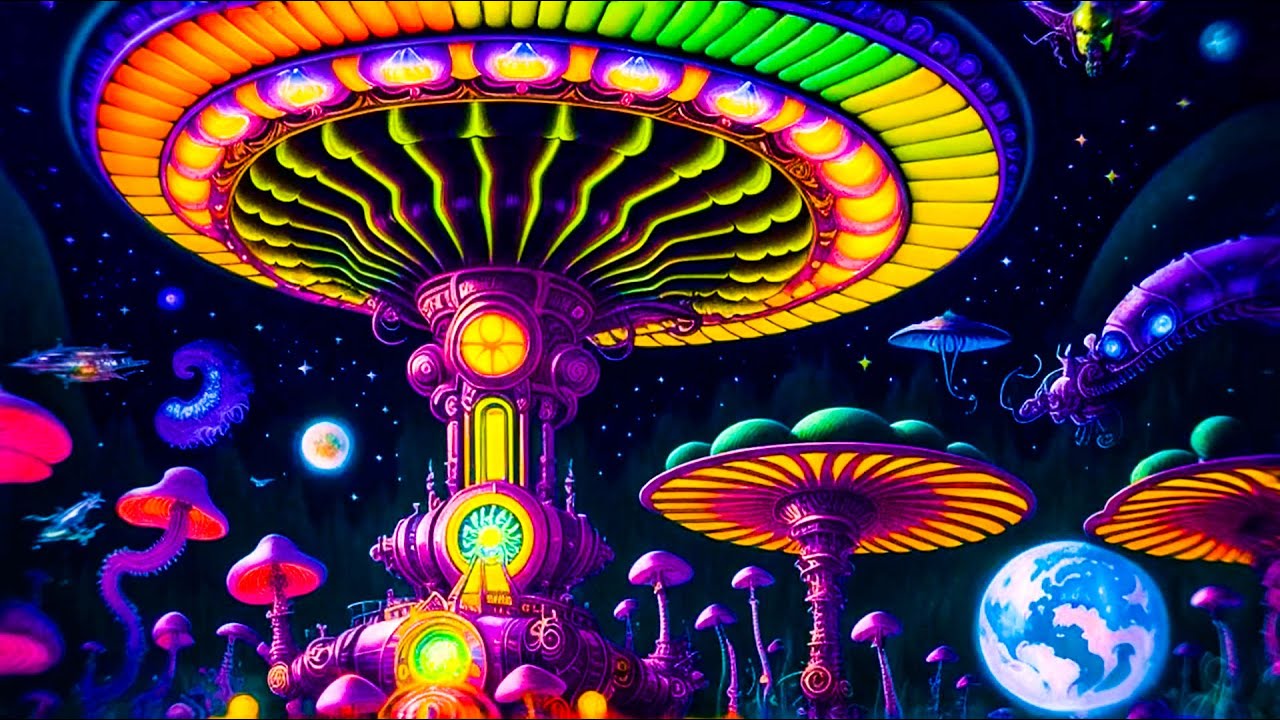 Trippy Dreamlike Generative Animation (AI Dream 505)