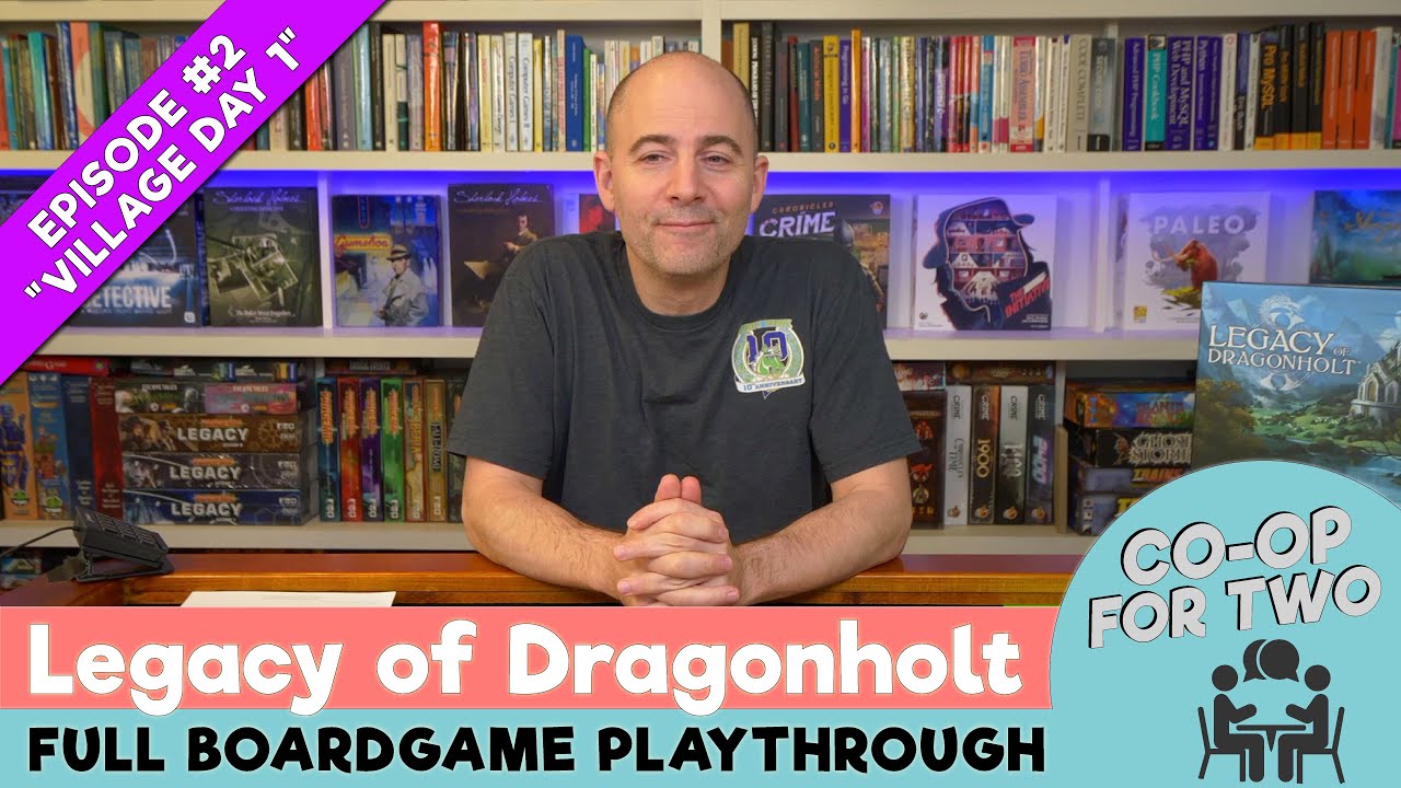 Legacy of Dragonholt - Playthrough - Episode 2 of 12 - Village Day #1