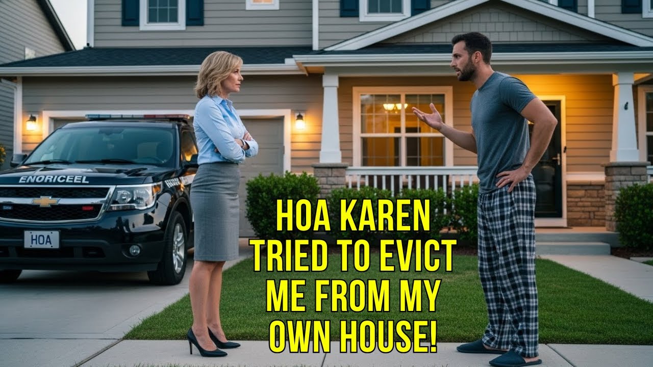 HOA bangs on my door at 4 50 AM—claims my lease expired! I’ve OWNED this house for 3 years!