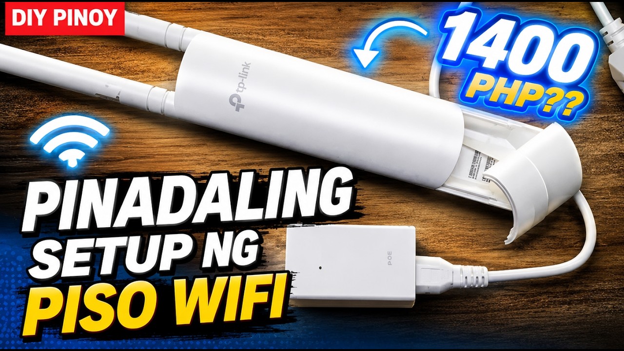 DIY PISO WIFI USING EAP110  - 1400PHP ONLY