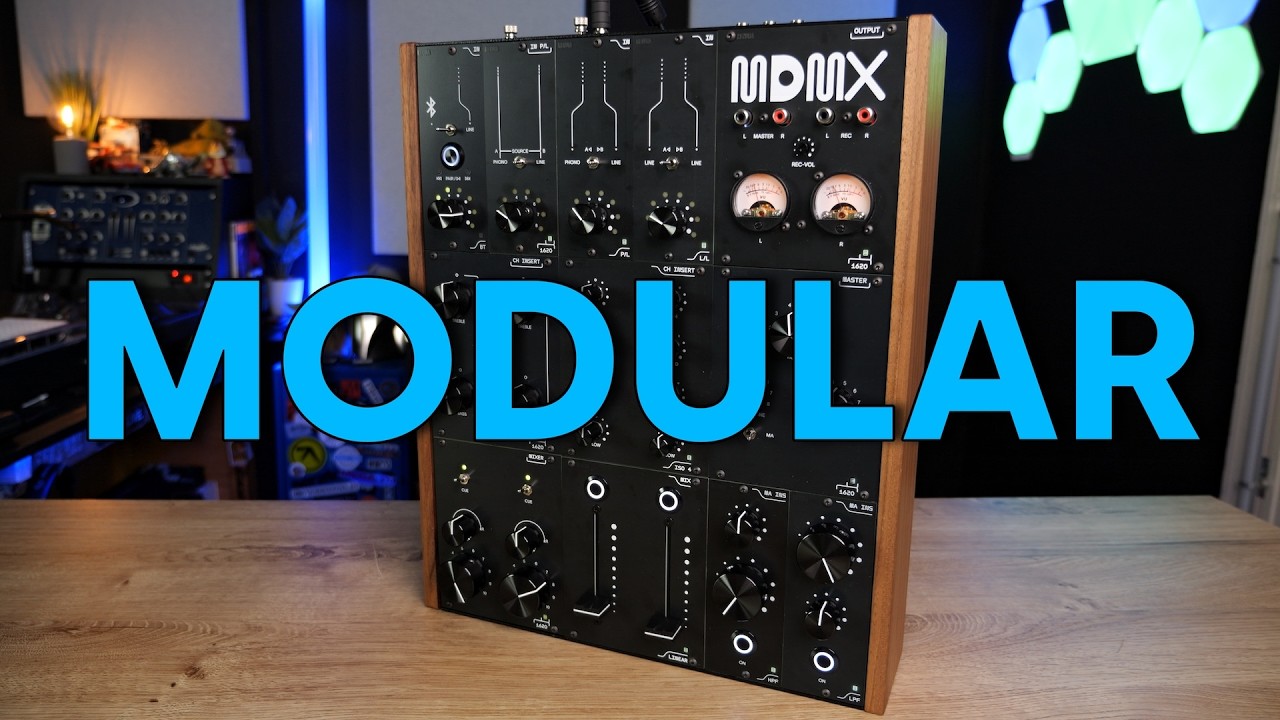 A MODULAR DJ MIXER: Menura MDMX Review | Beatsource Tech