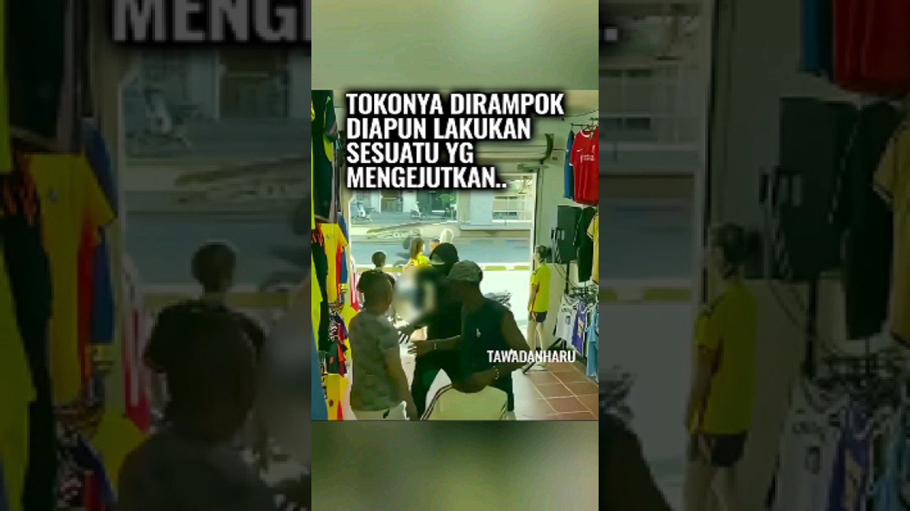 Perampok Terjebak Aksi Cerdik Pemilik Toko