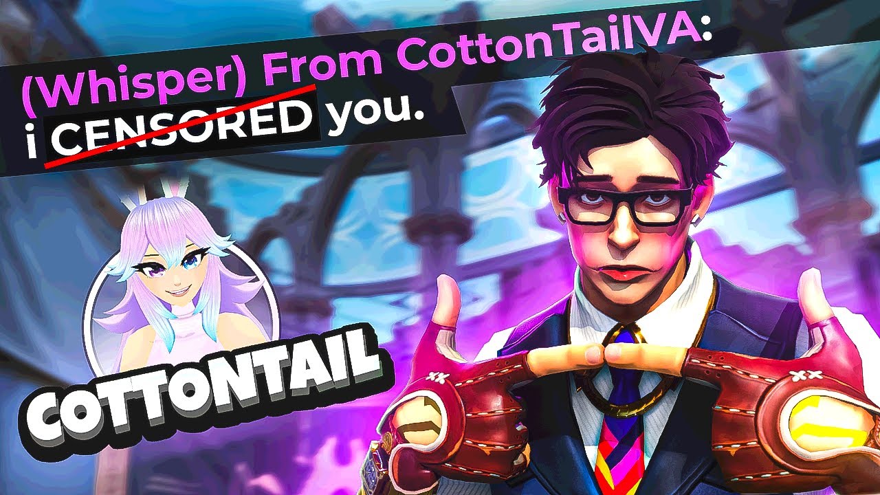 HENT@! VOICE ACTRESS CONFESSES... featuring CottontailVA (VALORANT MONTAGE AND HIGHLIGHTS)