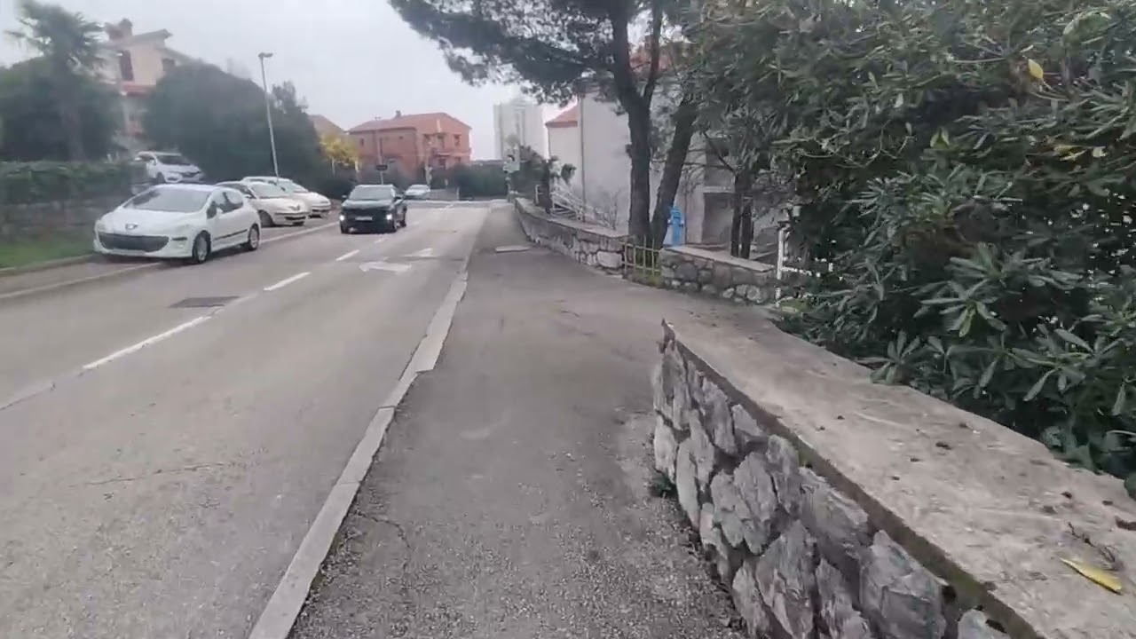 Šetnja: od Poliklinika Scipion do Dom Zdravlja Zamet (Rijeka)(Hrvatska 🇭🇷)