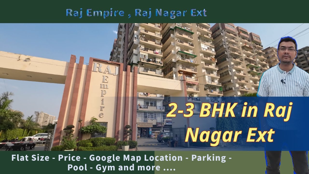 Affordable 2-3 BHK Flats in Raj Empire, Raj Nagar Extension, Ghaziabad | Dream Home Awaits!