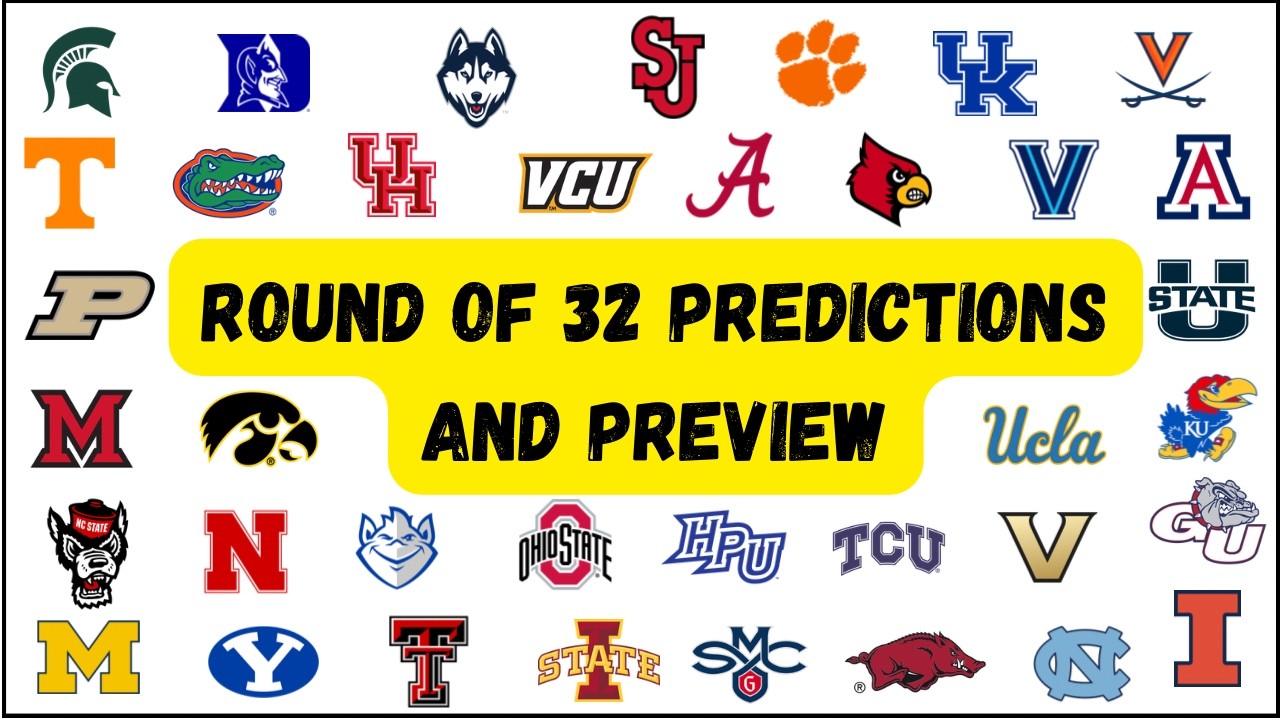 Round of 32 Predictions and Preview