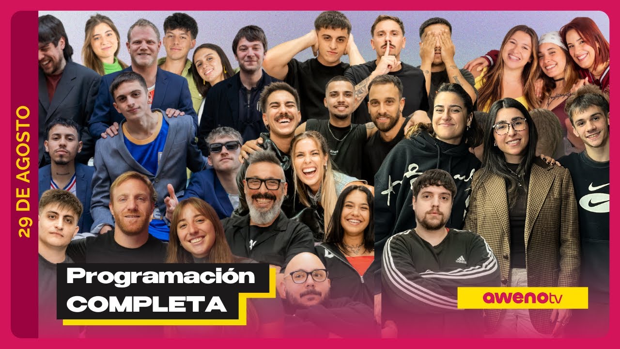 PROGRAMACI&Oacute;N COMPLETA 09.09 | #AWENOTV