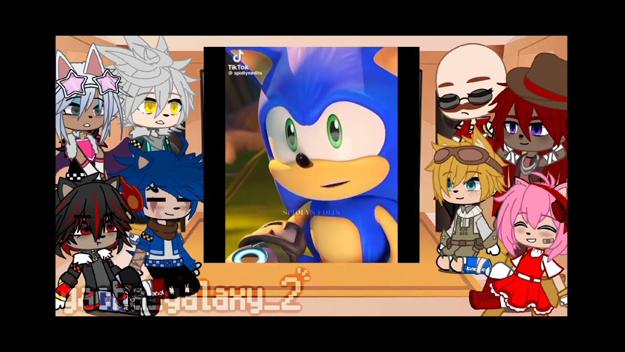 STH reacts to sonic | sonic the hedgehog | angst | sonadow | gacha | enjoy