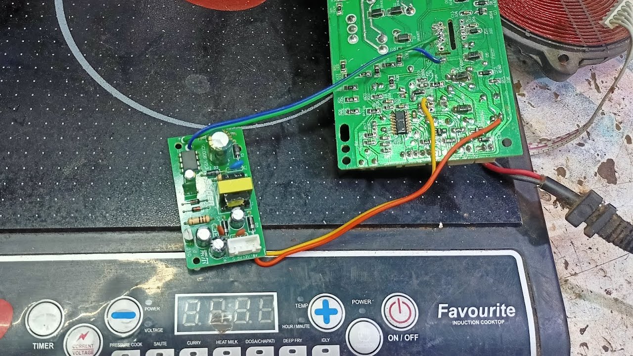INDUCTION ME module  kayese lgayenकोई भी इनडेनसनमें मडुल लगाना सीखें मीनटो में @AMAN ELECTRONICS 0786