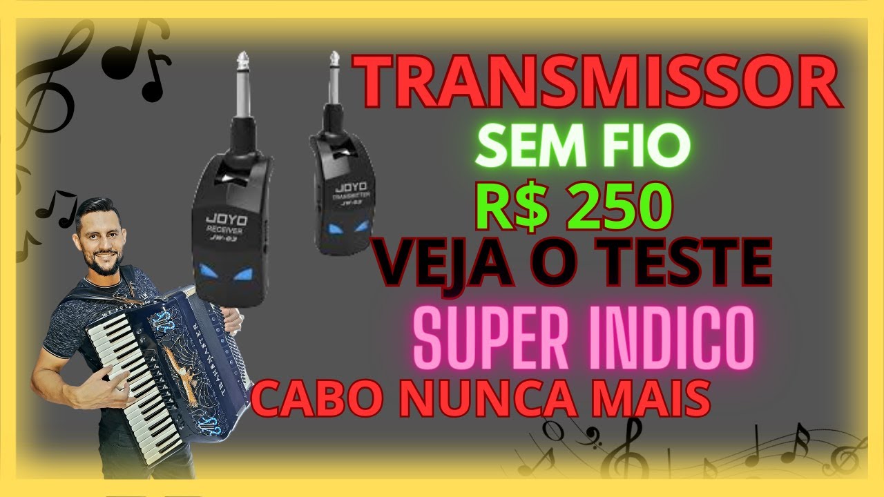 Transmissor sem fio JOYO (TESTE)